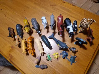 Figuras Animales Plástico Duro