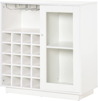 Mobile Portabottiglie per 20 Bottiglie, Porta Vini