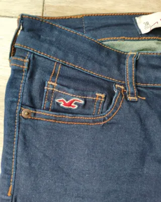 Pantalones vaqueros Hollister azul w26 L33