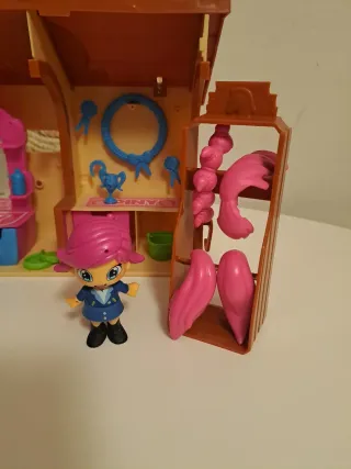 Pin y Pon Hípica Establo con Caballo y Muñeca