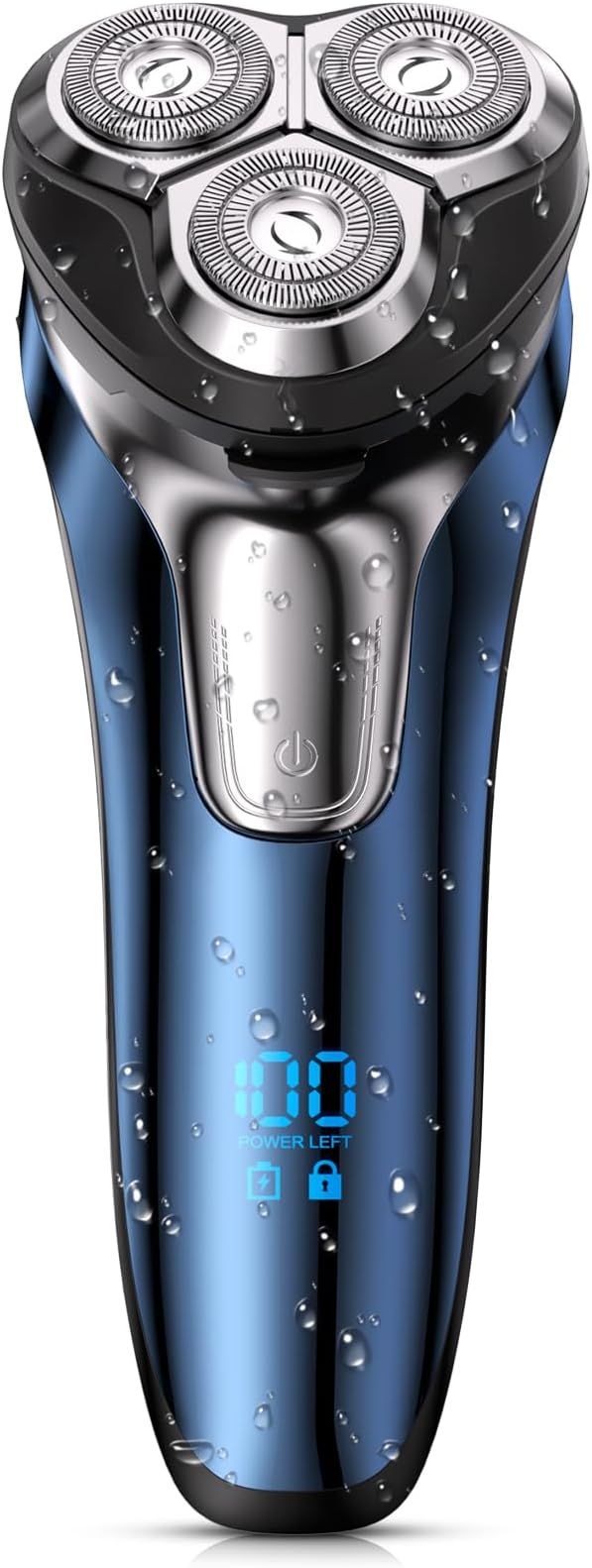 CITHOT Afeitadora Eléctrica Cabeza Flexible 4D LED