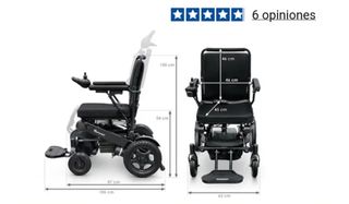 Silla de ruedas eléctrica motorizada