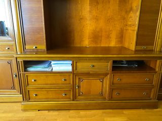 Mueble de salón y comedor cerezo macizo