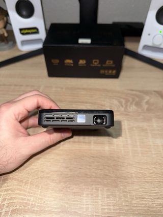 Mini Proyector Portátil 4K Negro