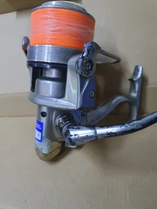 Carrete pesca Scepter GTX naranja