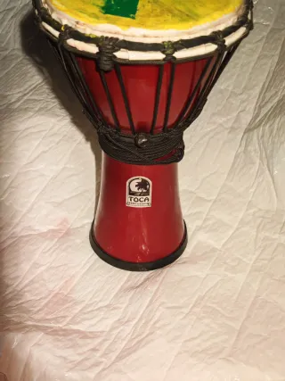 Djembe Toca Freestyle 7'' Rojo Metálico