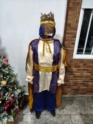 Disfraz Rey Mago  o paje Baltasar TallaL