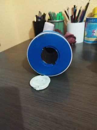 Hucha Cerdito Azul Corazones