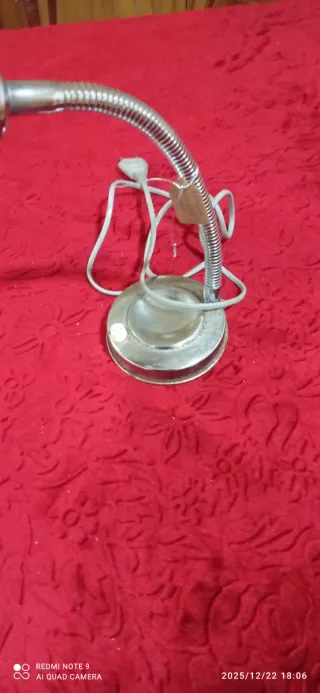 Lámpara Flexo Industrial Cromo