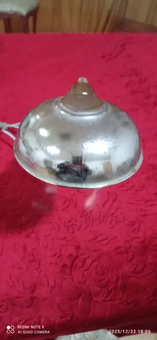 Lámpara Flexo Industrial Cromo