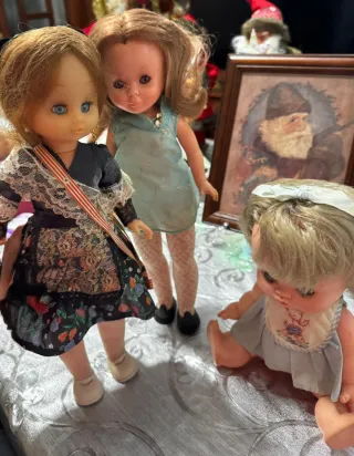 Lote 3 Muñecas Vintage