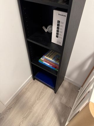 Librería BILLY Ikea Negra