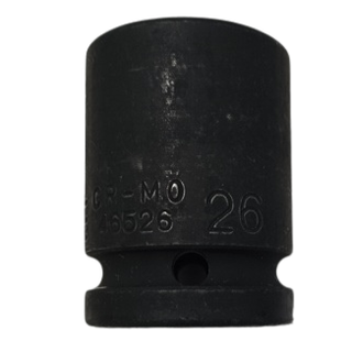 Llave vaso hexagonal 26mm Cr-Mo