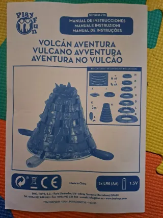 Juego Volcán Aventura