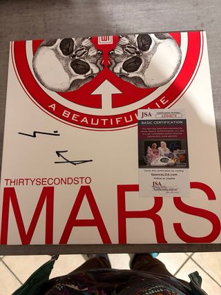 Vinile autografato Thirty Seconds to Mars