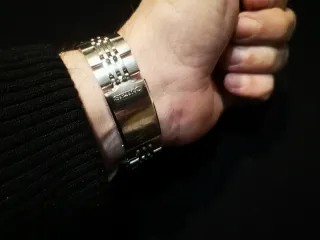 Reloj Seiko 5 Vintage Plata y Blanco