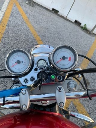 Moto Custom Roja 125cc