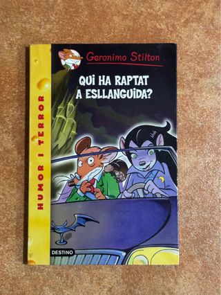 PACK de 5 libros de Geronimo Stilton por 5€ TODOS