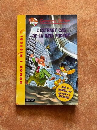PACK de 5 libros de Geronimo Stilton por 5€ TODOS