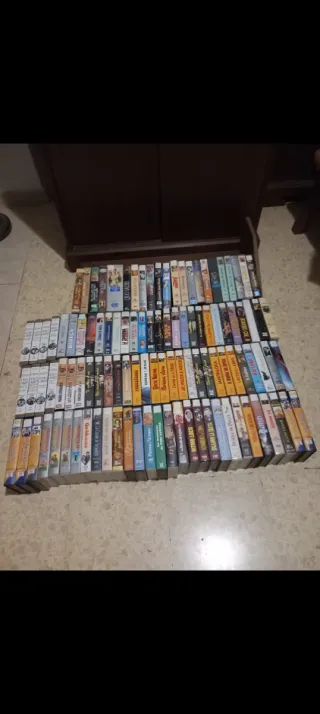 110 Películas VHS Cine Clásico