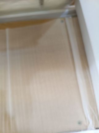 VASAGLE Perchero Burro, Perchero Recibidor con 2 Estantes, 6 Ganchos en Forma de S, Marco de Acero, 45 x 100 x 160 cm, para el Dormitorio, Roble y Blanco Mate RGR112W09