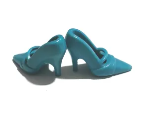 Lotto 3 paia scarpe Barbie blu