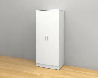 Pack armario 2 puertas con valda y barra, oferta