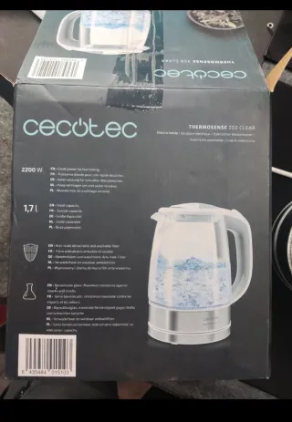 Hervidor de agua Termosense 350 cecotec