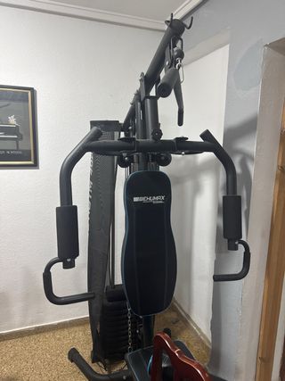 Máquina Multifuncional + Mancuernas