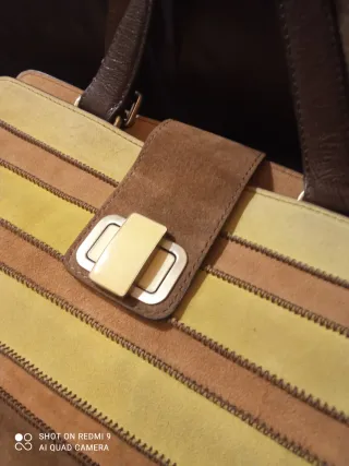 Maliparmi borsa camoscio nuova perfetta.