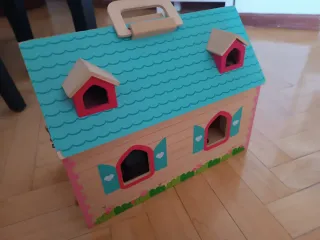 Casita de madera para jugar