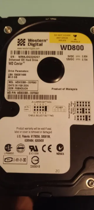 2x Discos Duros IDE 3,5"