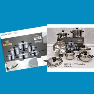 Batteria Bavaria Ottingher 12 pezzi