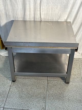 Mesita industrial cocina metal