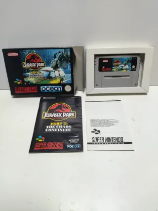 Jurassic Park part 2: the chaos continues snes