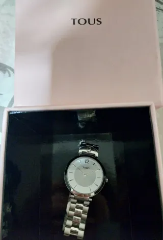 Reloj Tous Plata Nuevo Original