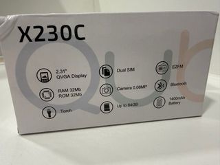 Teléfono Qubo X230C Negro