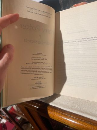 Harry Potter y la cámara secreta. 1 edic