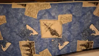 Colchón nuevo tela estampado