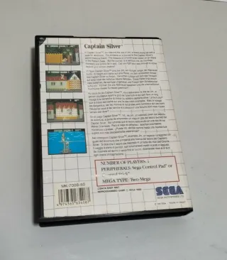 Captain Silver Sega Master System Acción