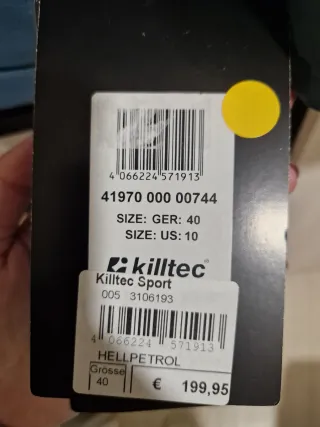 Abrigo Killtec Mujer Azul/Verde