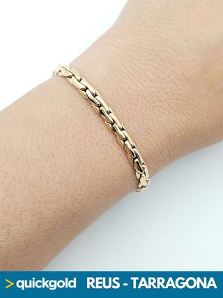 035-05-00441 PULSERA ORO 18K SERPIENTE 20.1CM
