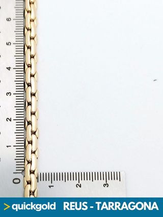 035-05-00441 PULSERA ORO 18K SERPIENTE 20.1CM