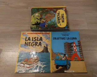 Lote Tintin tapa blanda