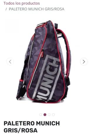 Paletero Munich Gris/Rosa