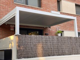 Techo retráctil para terraza