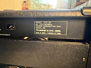 Amplificador de guitarra Aria Pro II Twin Drive