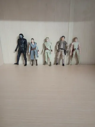 Figuras Star Wars Kylo Ren, Rey, Han Solo