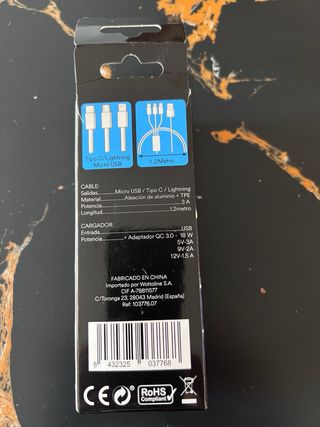 2 Cargadores Rápidos iWotto