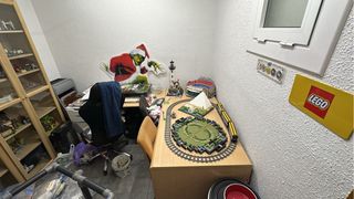 URGENTE! Mesa de escritorio marrón en forma L